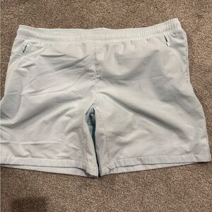 All in Motion Men's Athletic Shorts in Light Blue